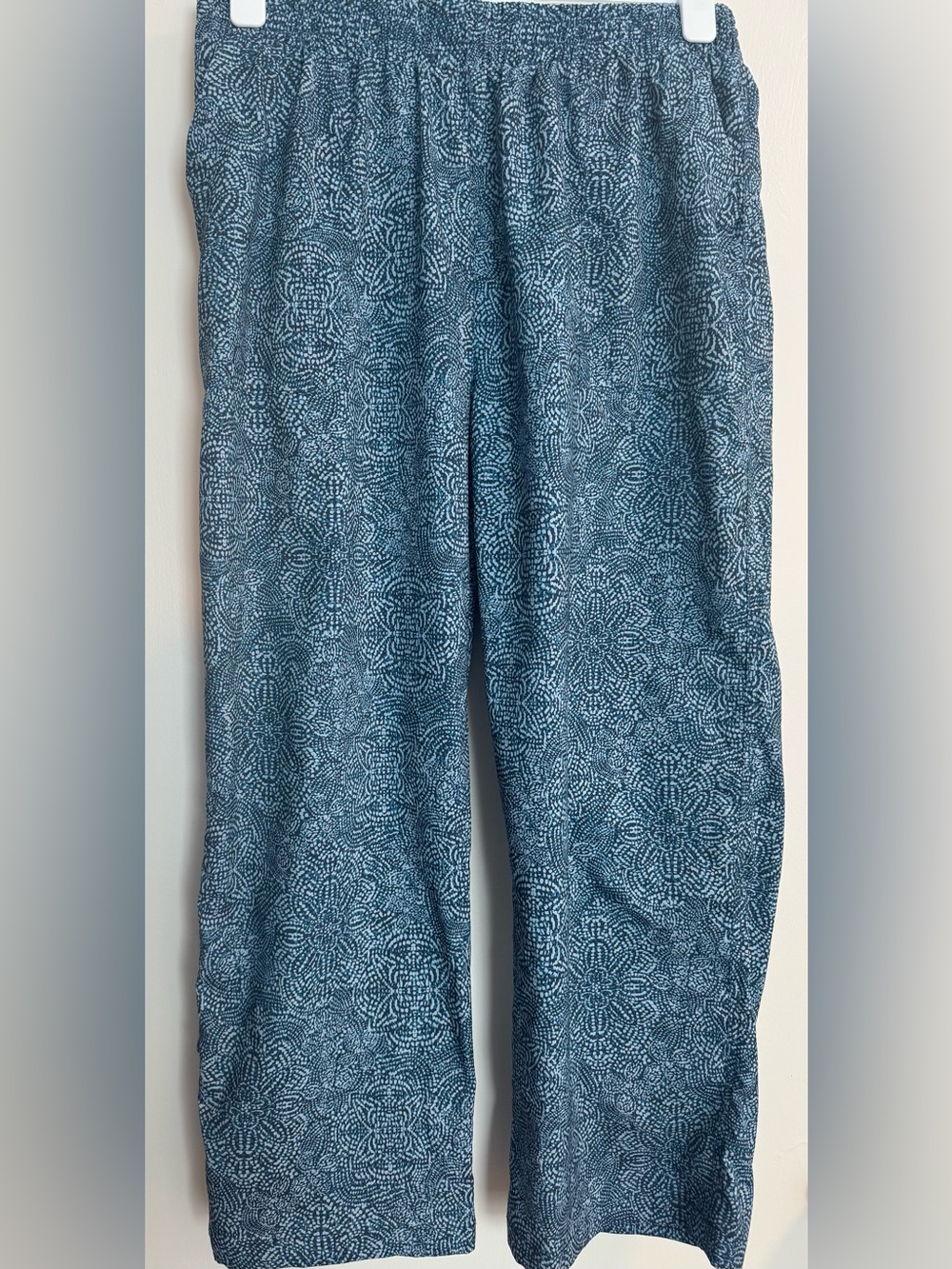 RipSkirt Women’s Beachcomber Casella Midnight Loose Fit Blue Floral Pants XL